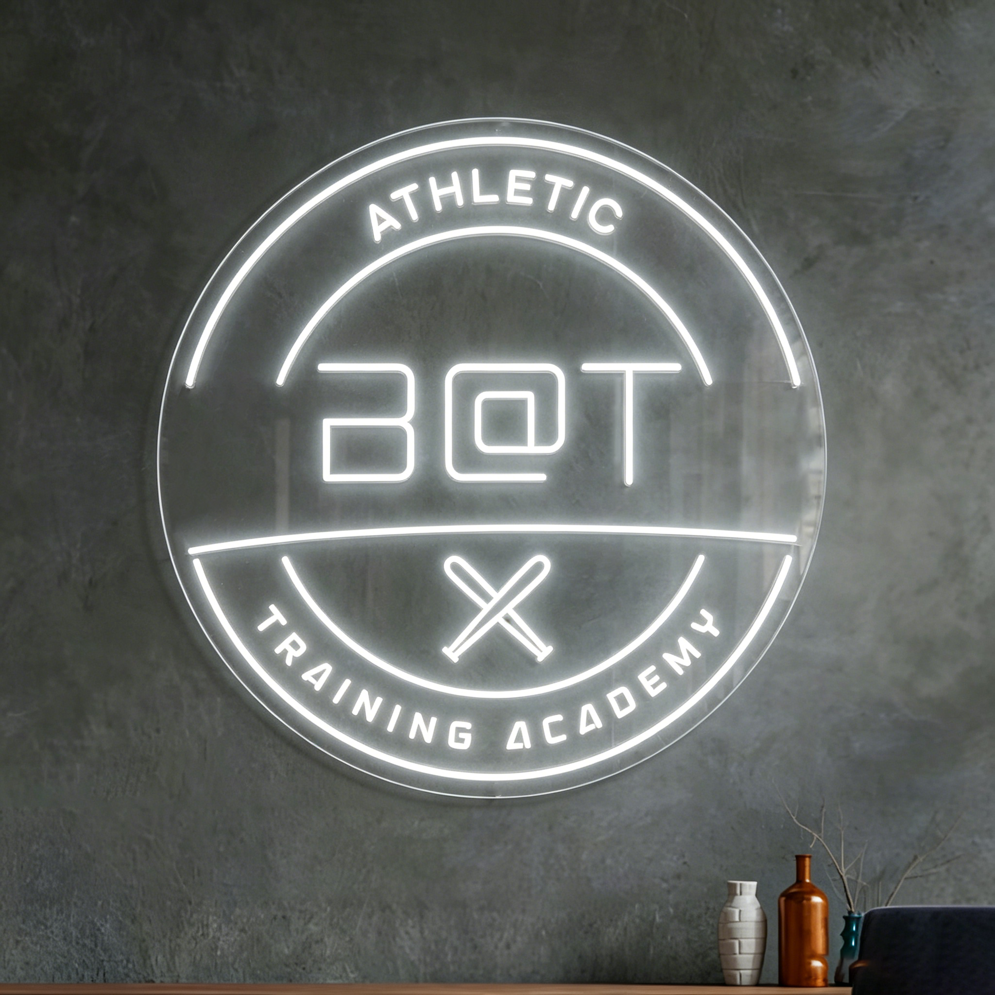 B@T Custom LED Neon Sign