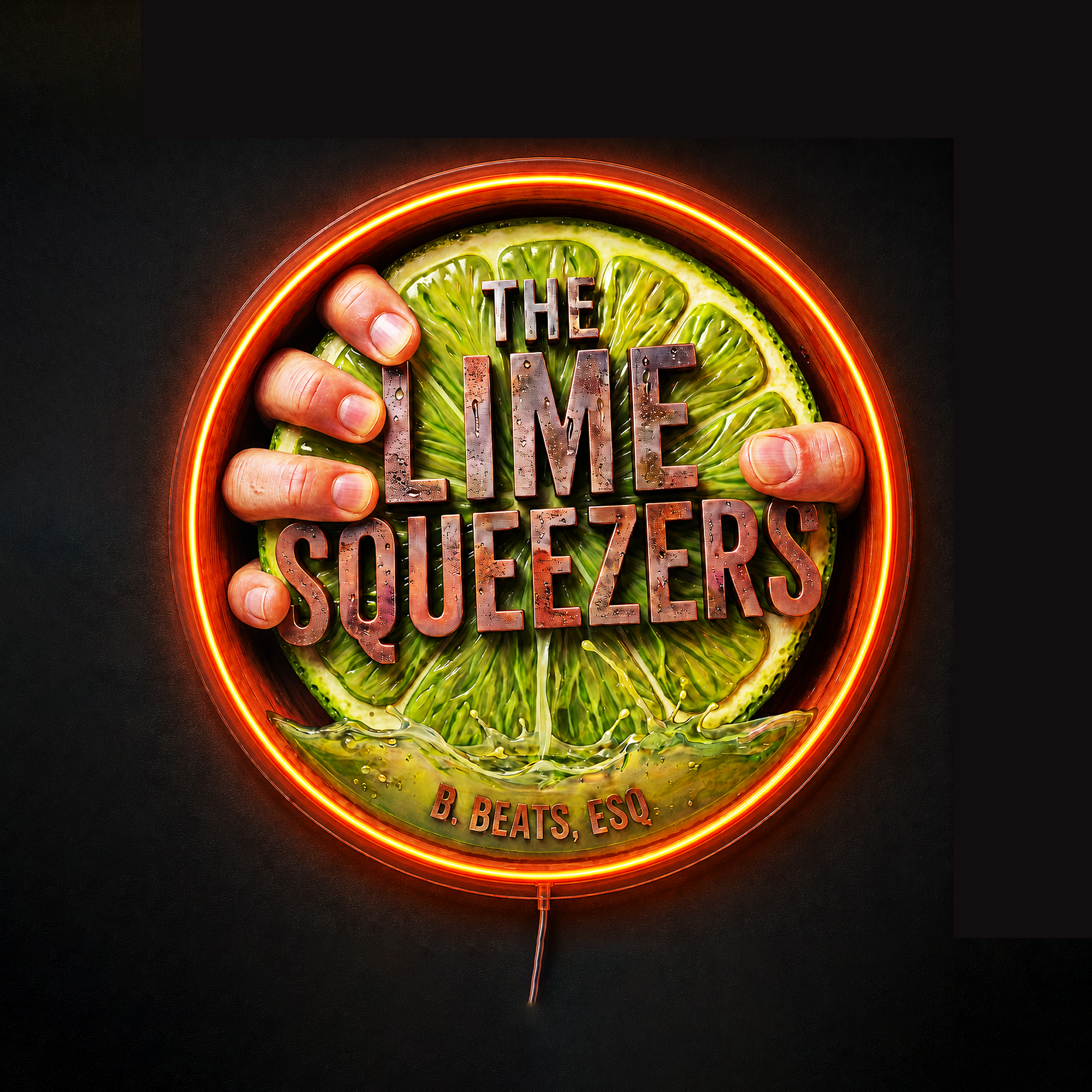The Lime Squeezers Custom LED Neon Sign