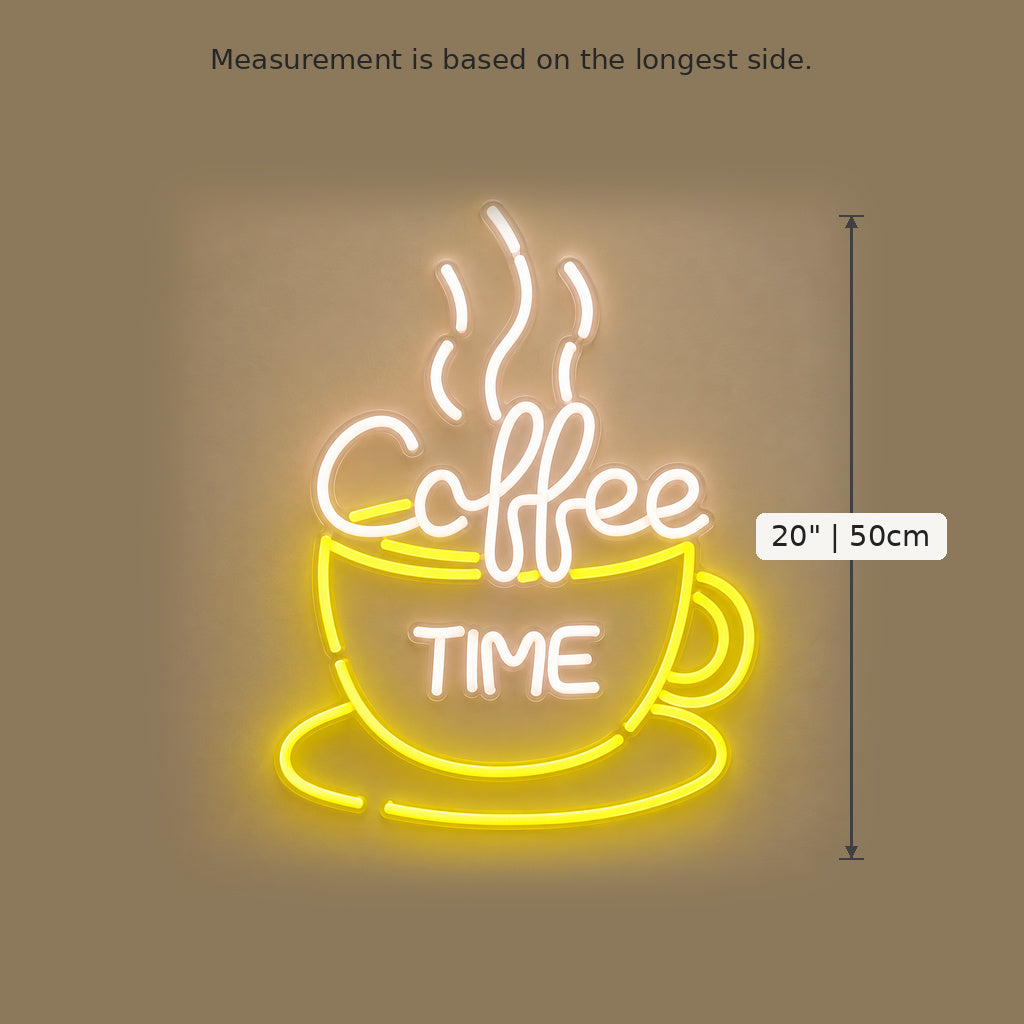 Coffee Time Cup LED Neon Sign image 5