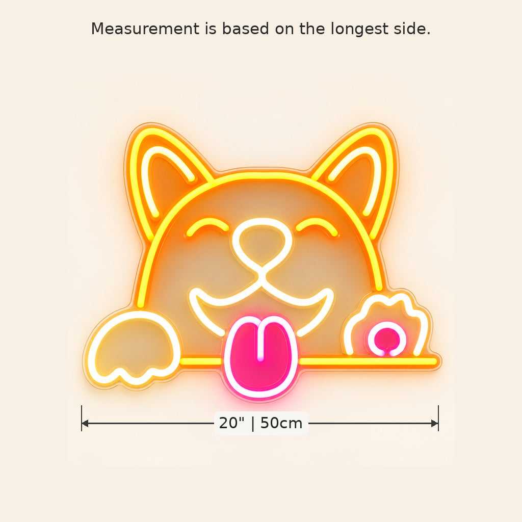 Corgi Dog LED Neon Sign image 5