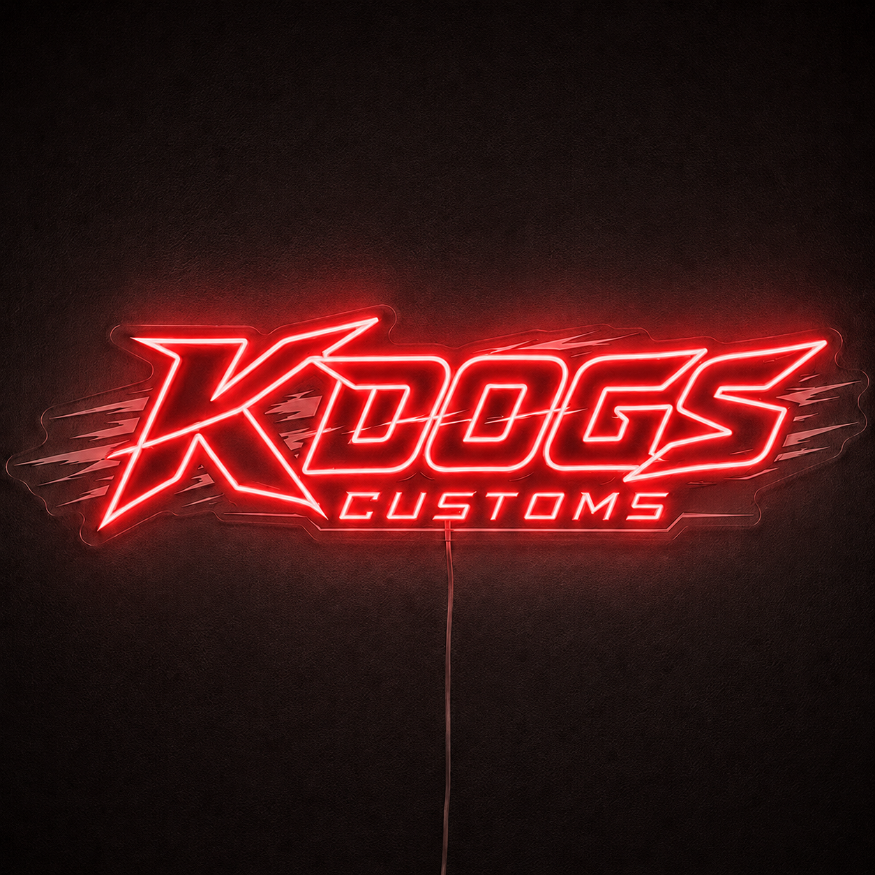 KDOGS CUSTOMS Custom LED Neon Sign