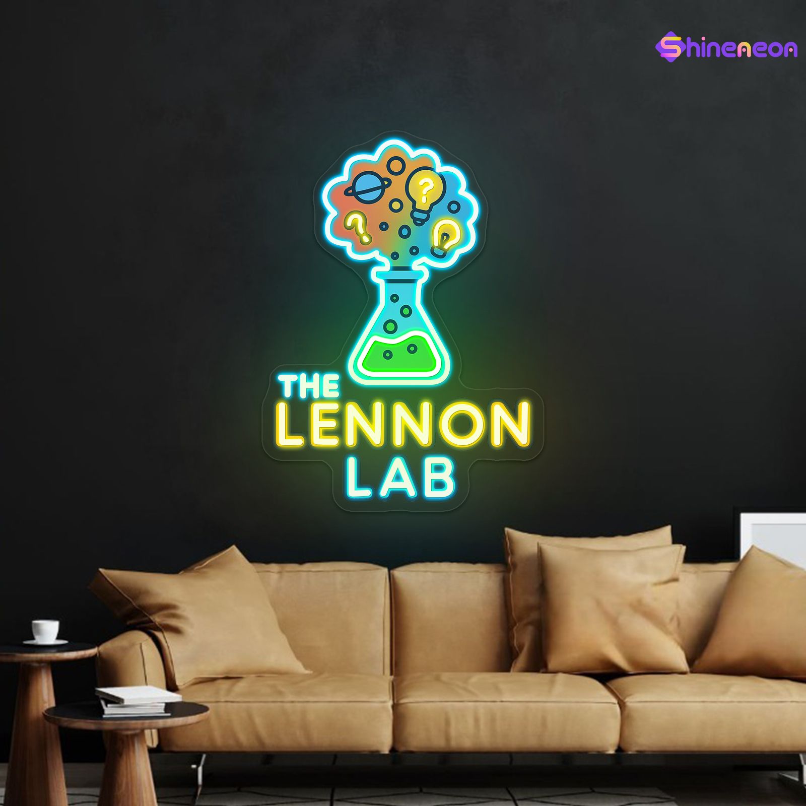 Christopher's Lennon Lab Custom Led Neon Sign