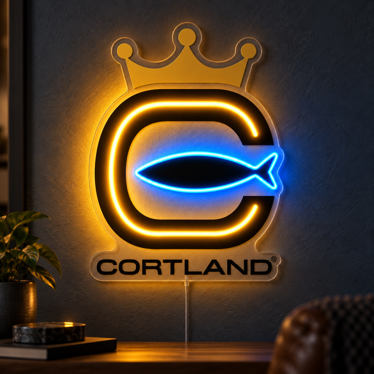 Lizzi's Custom LED Neon Sign - Cortland 18inch