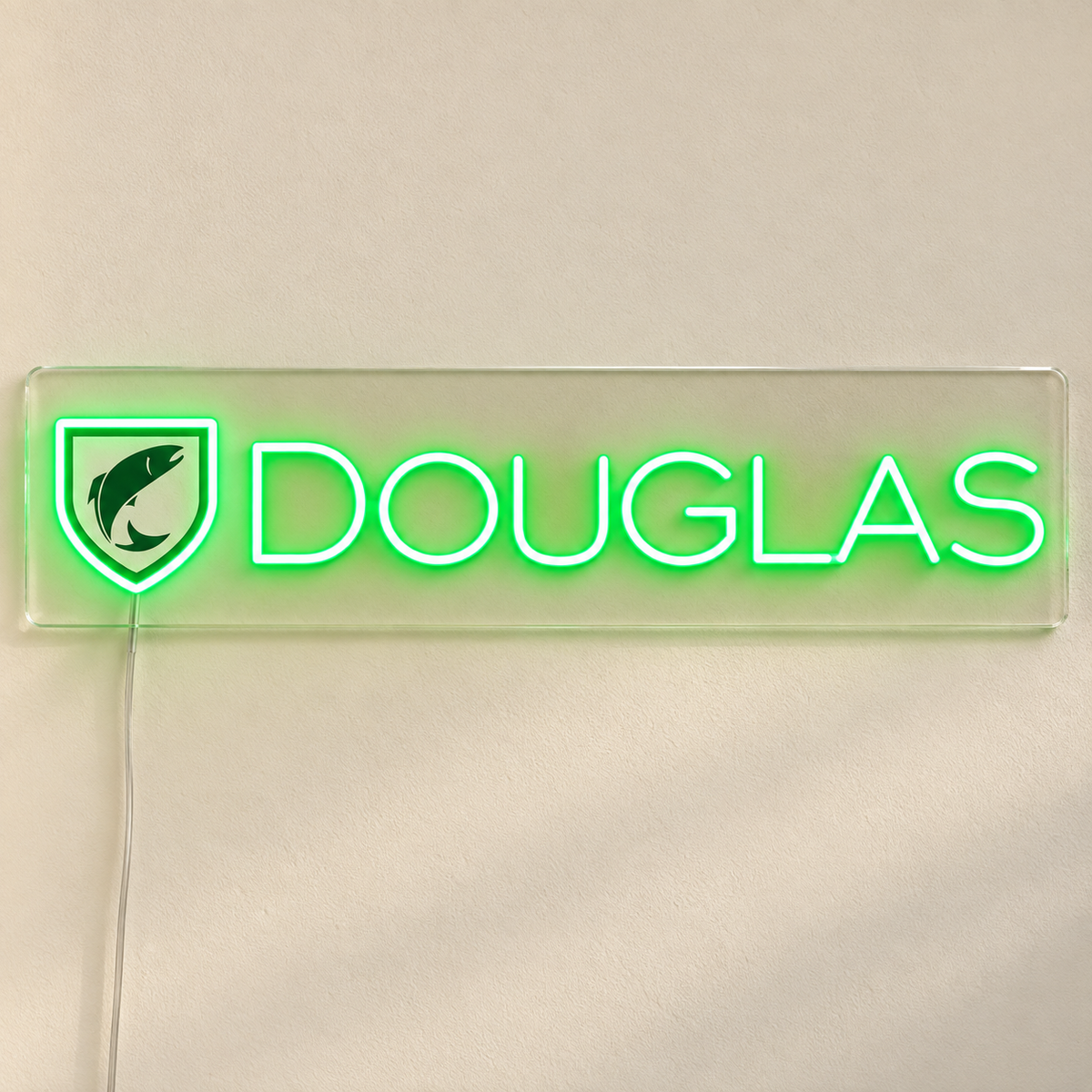 Lizzi's Custom LED Neon Sign - Douglas 18inch