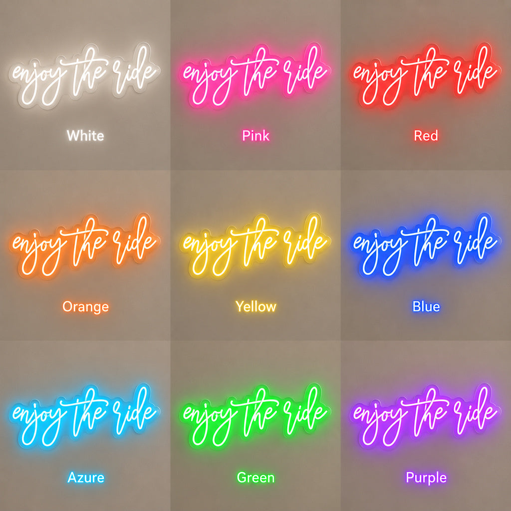 Enjoy The Ride LED Neon Sign image 4