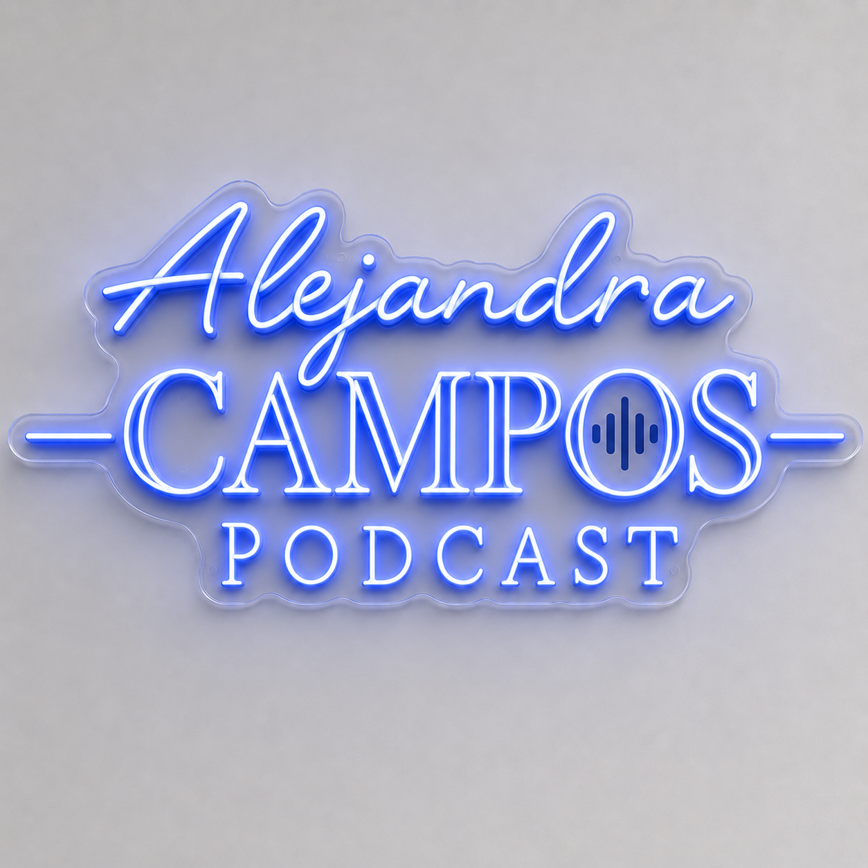 Alejandra Campos Podcast Custom Led Neon Sign RGB Color