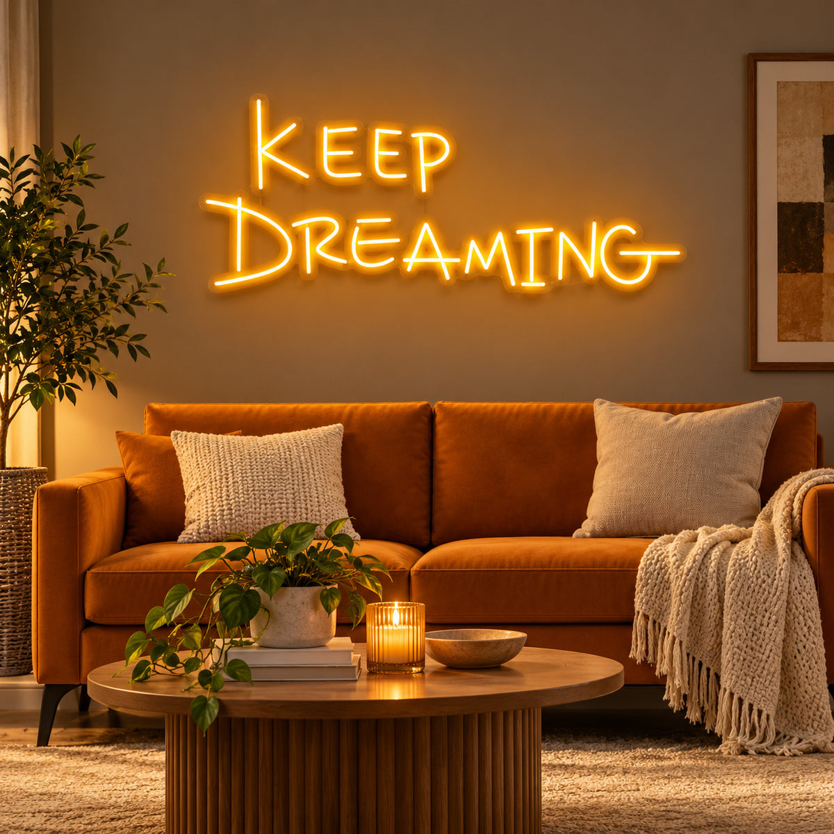 Keep Dreaming LED Neon Sign — image 01