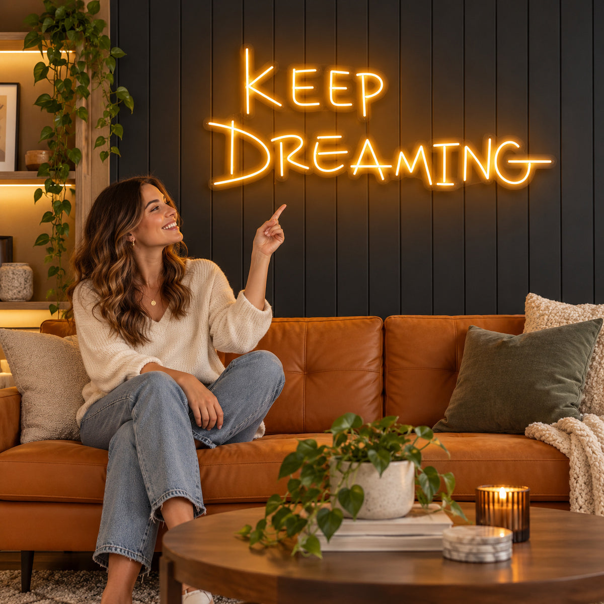 Keep Dreaming LED Neon Sign — image 02
