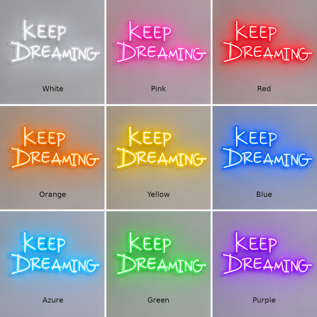 Keep Dreaming LED Neon Sign — image 04