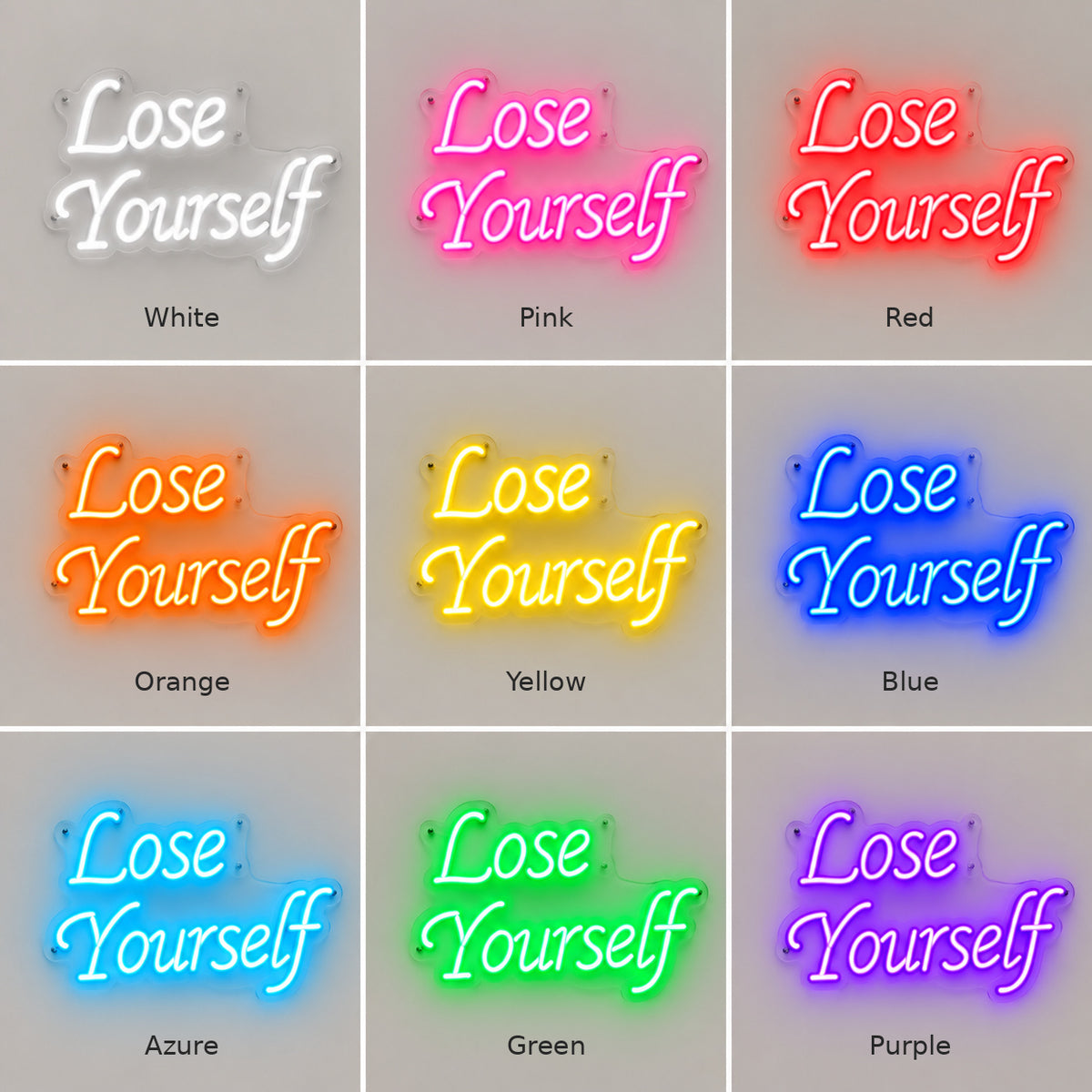 Lose Yourself LED Neon Sign — image 04