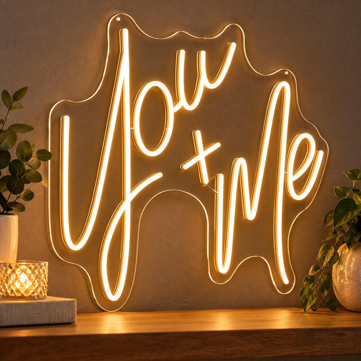 You And Me LED Neon Sign — image 01
