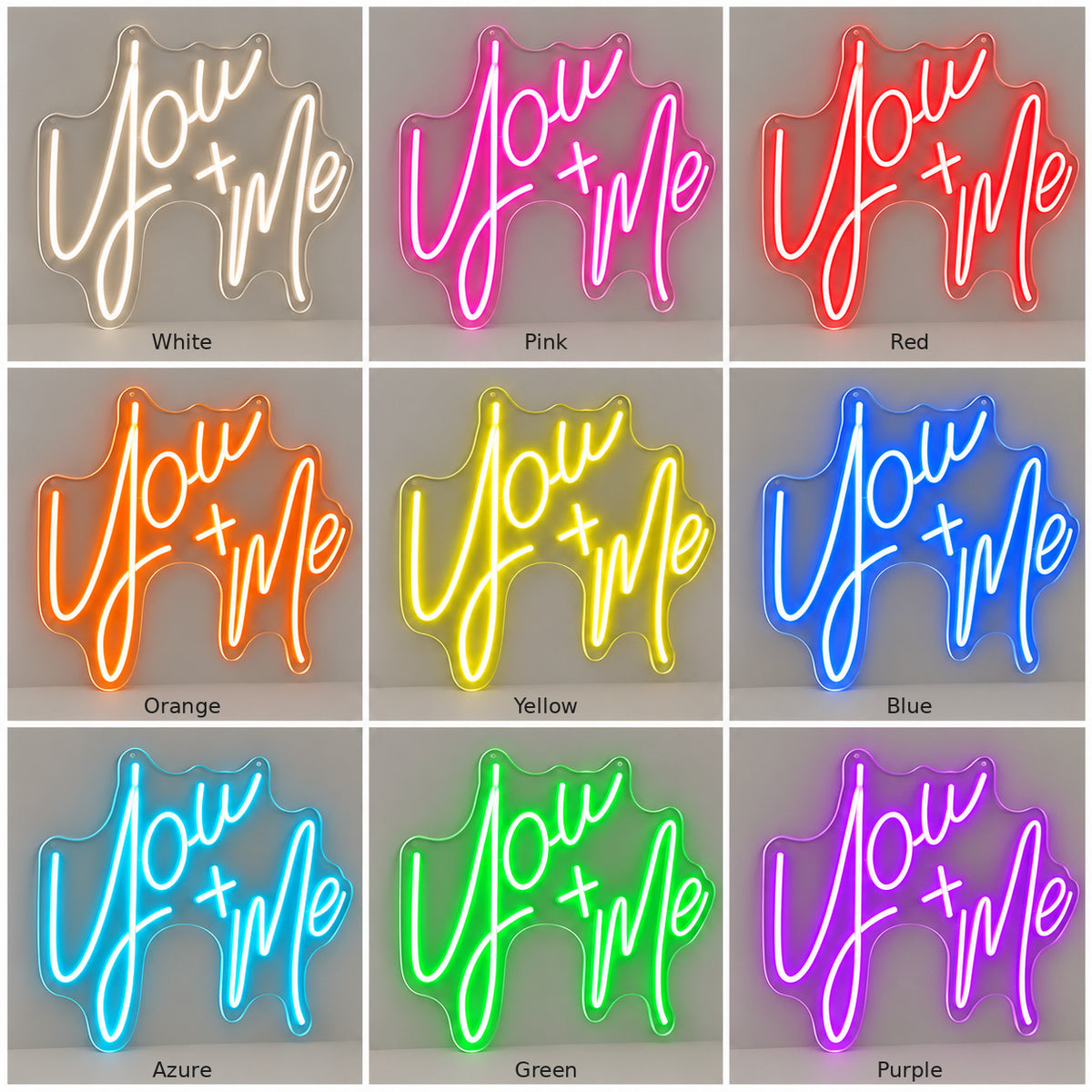 You And Me LED Neon Sign — image 04