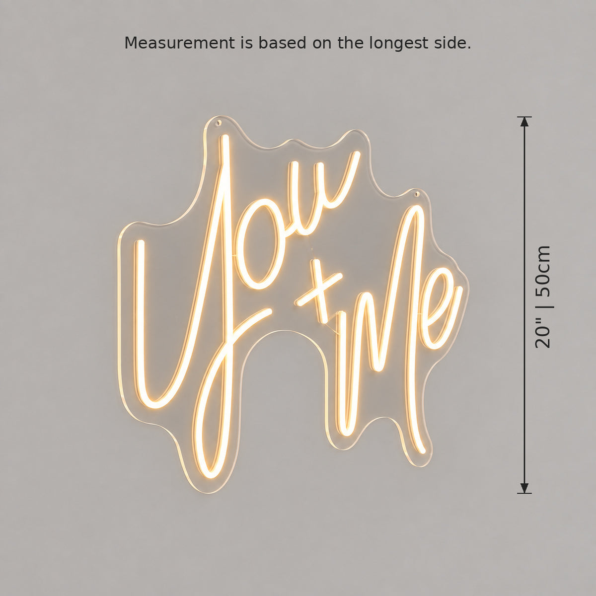 You And Me LED Neon Sign — image 05