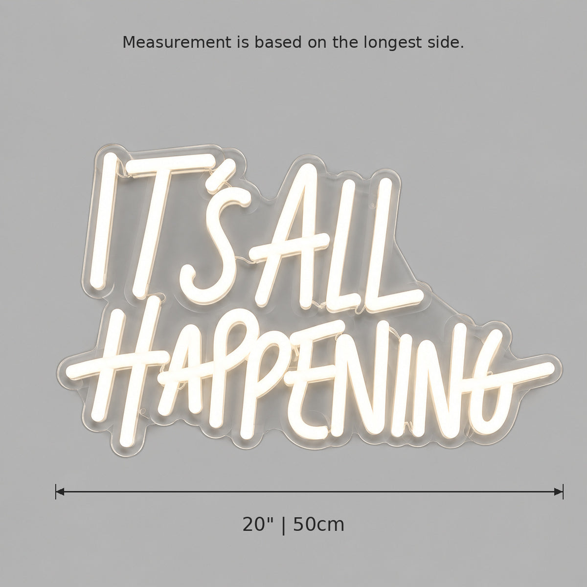 Its All Happening LED Neon Sign — image 05