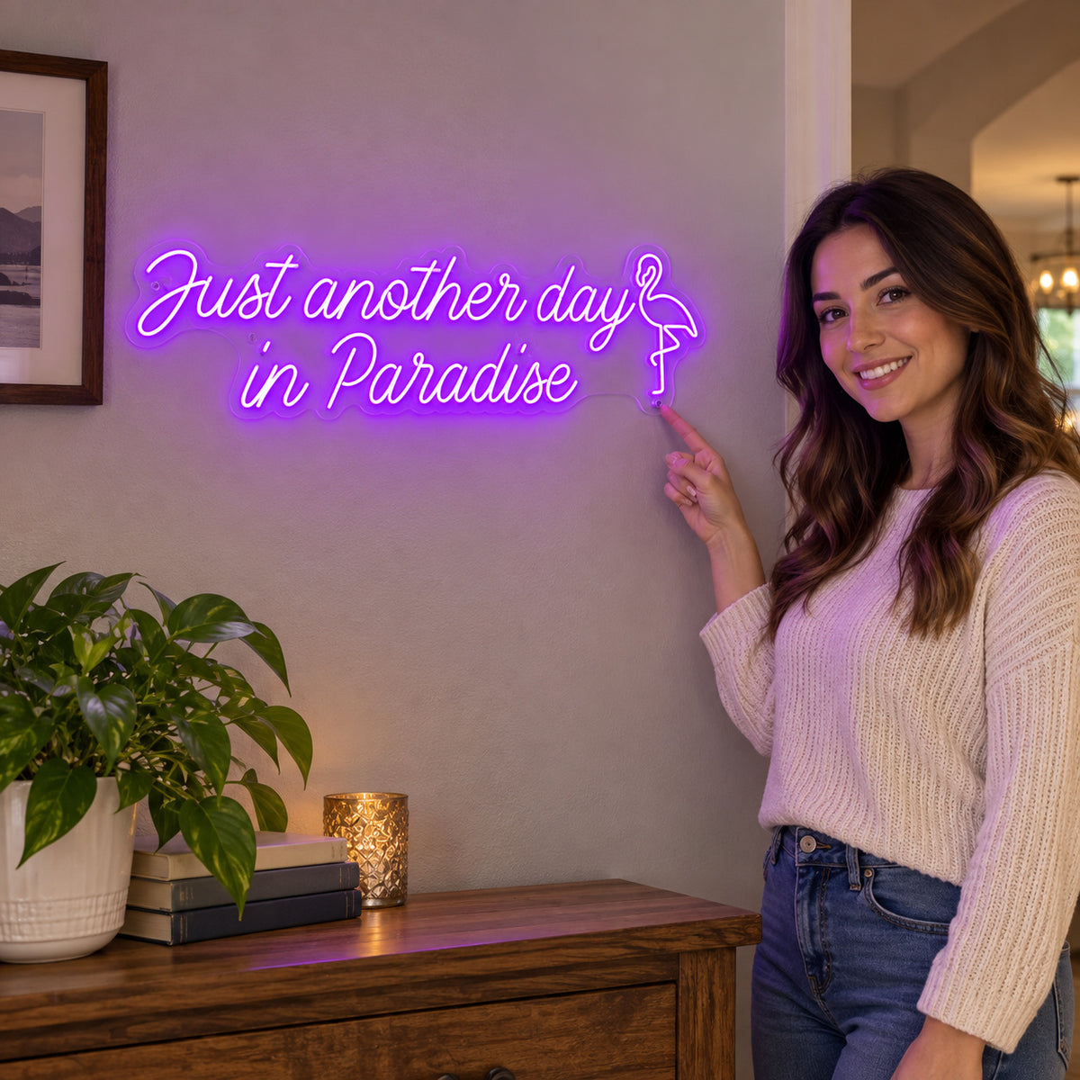 Just Another Day In Paradise LED Neon Sign — image 02