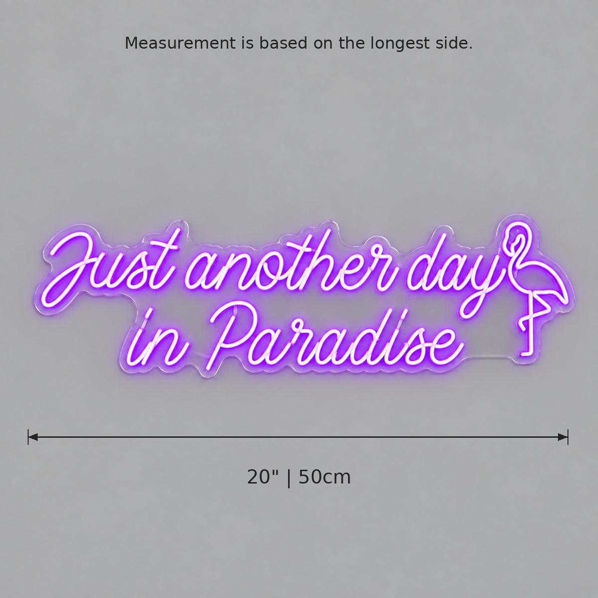 Just Another Day In Paradise LED Neon Sign — image 05
