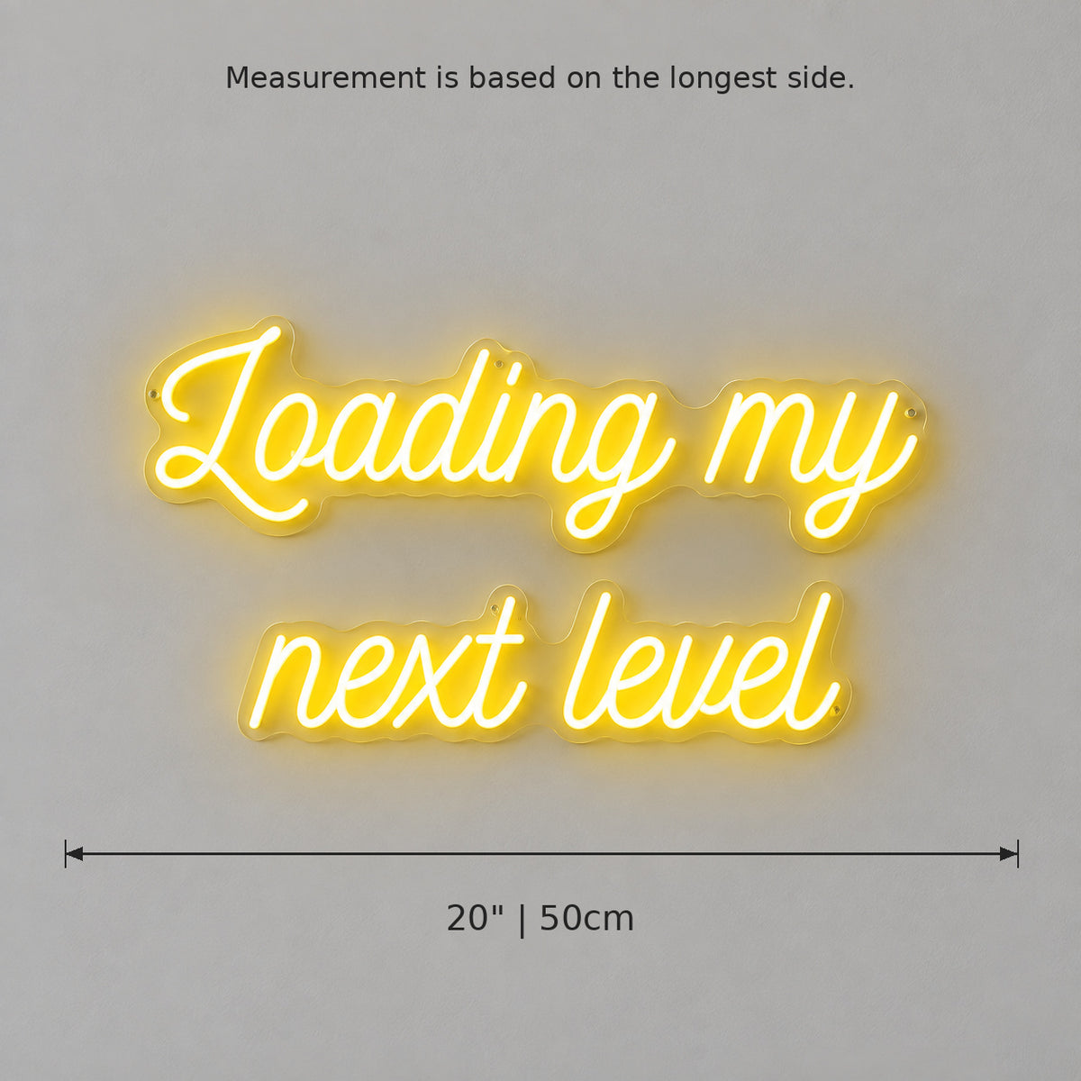 Loading My Next Level LED Neon Sign — image 05