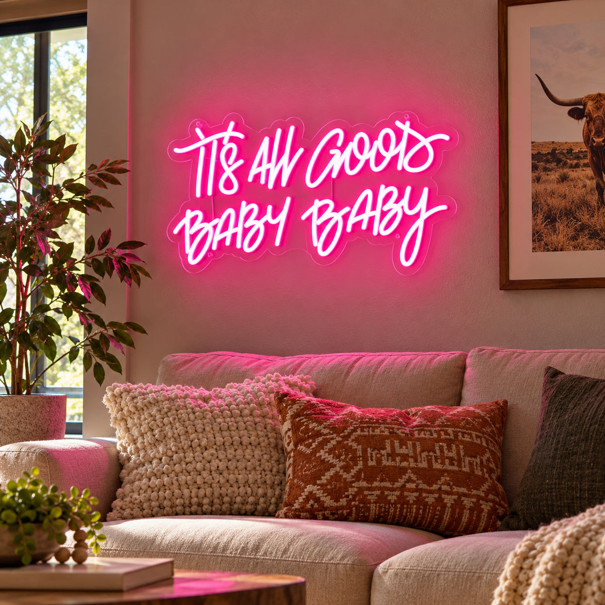 Its All Good Baby LED Neon Sign — image 03