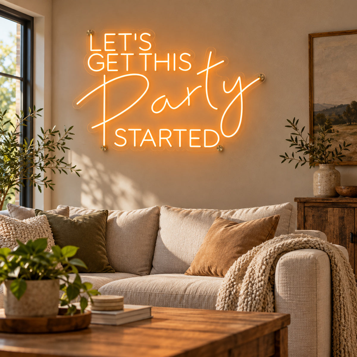 Lets Get This Party Started LED Neon Sign — image 03