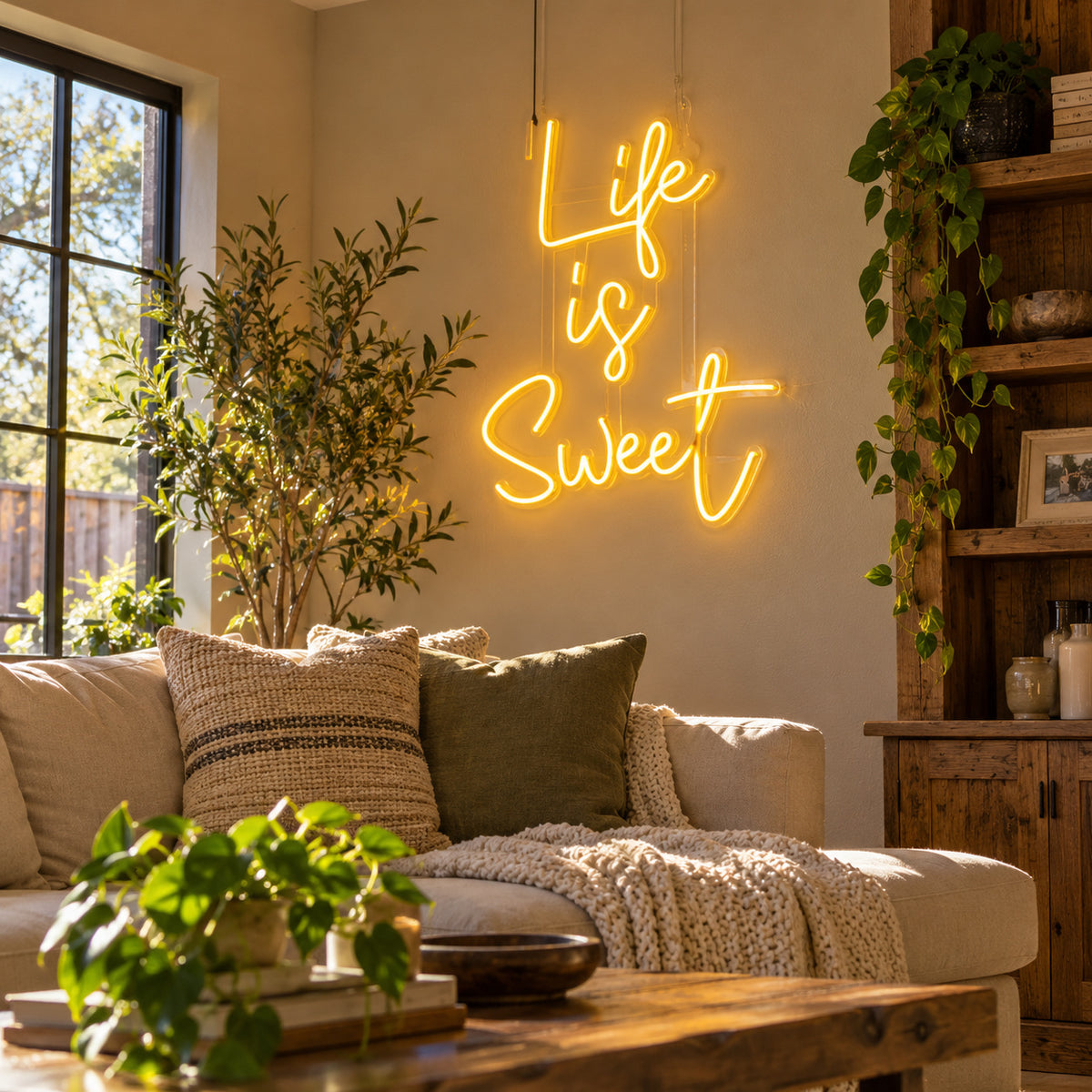 Life Is Sweet LED Neon Sign — image 03