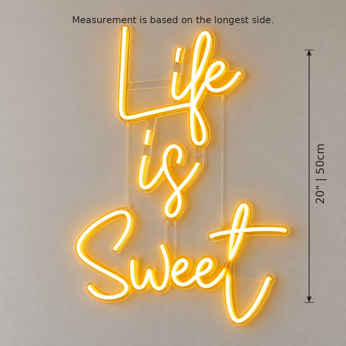Life Is Sweet LED Neon Sign — image 05