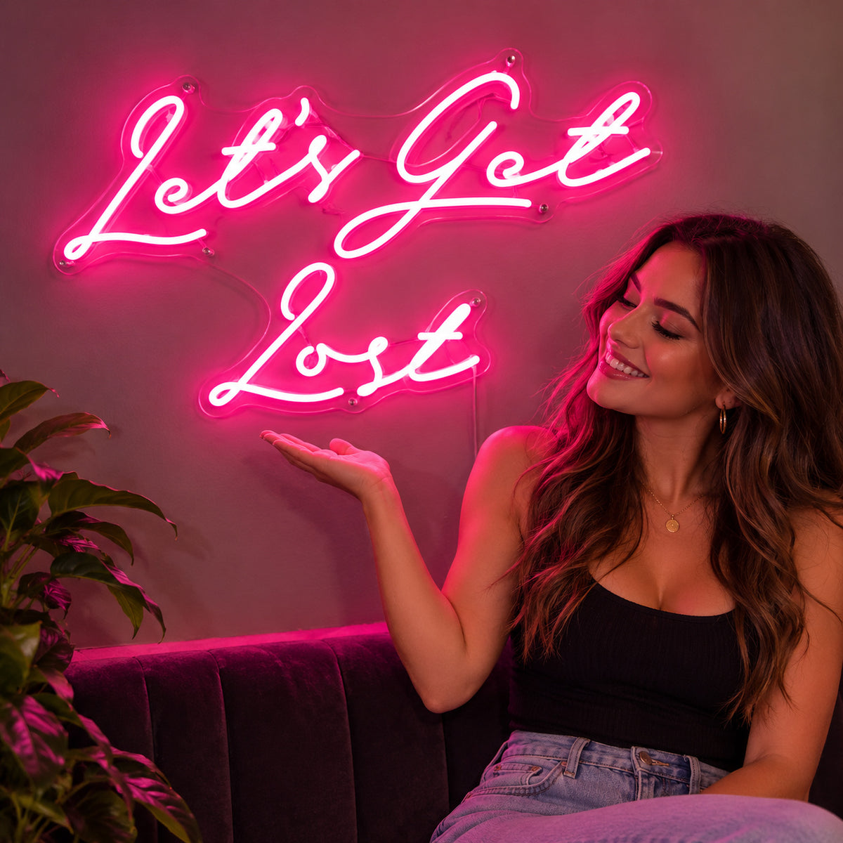 Lets Get Lost LED Neon Sign — image 02