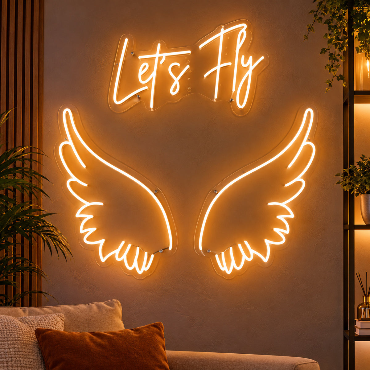 Lets Fly LED Neon Sign — image 01