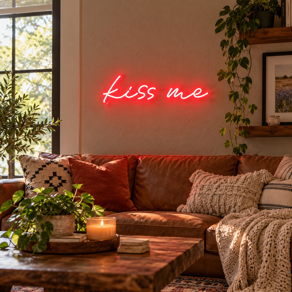 Kiss Me LED Neon Sign — image 03