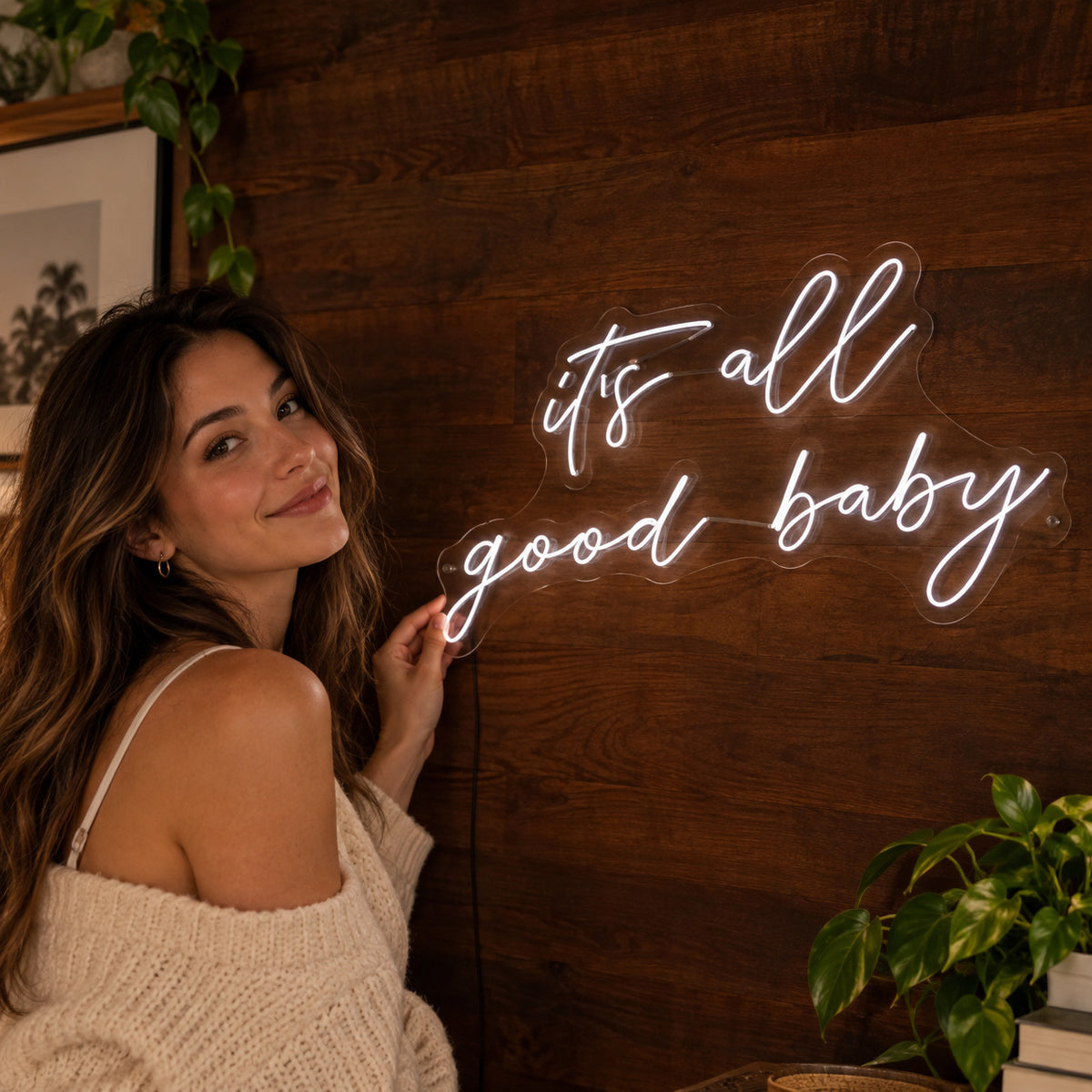 Its All Good Baby Style 008 LED Neon Sign — image 02