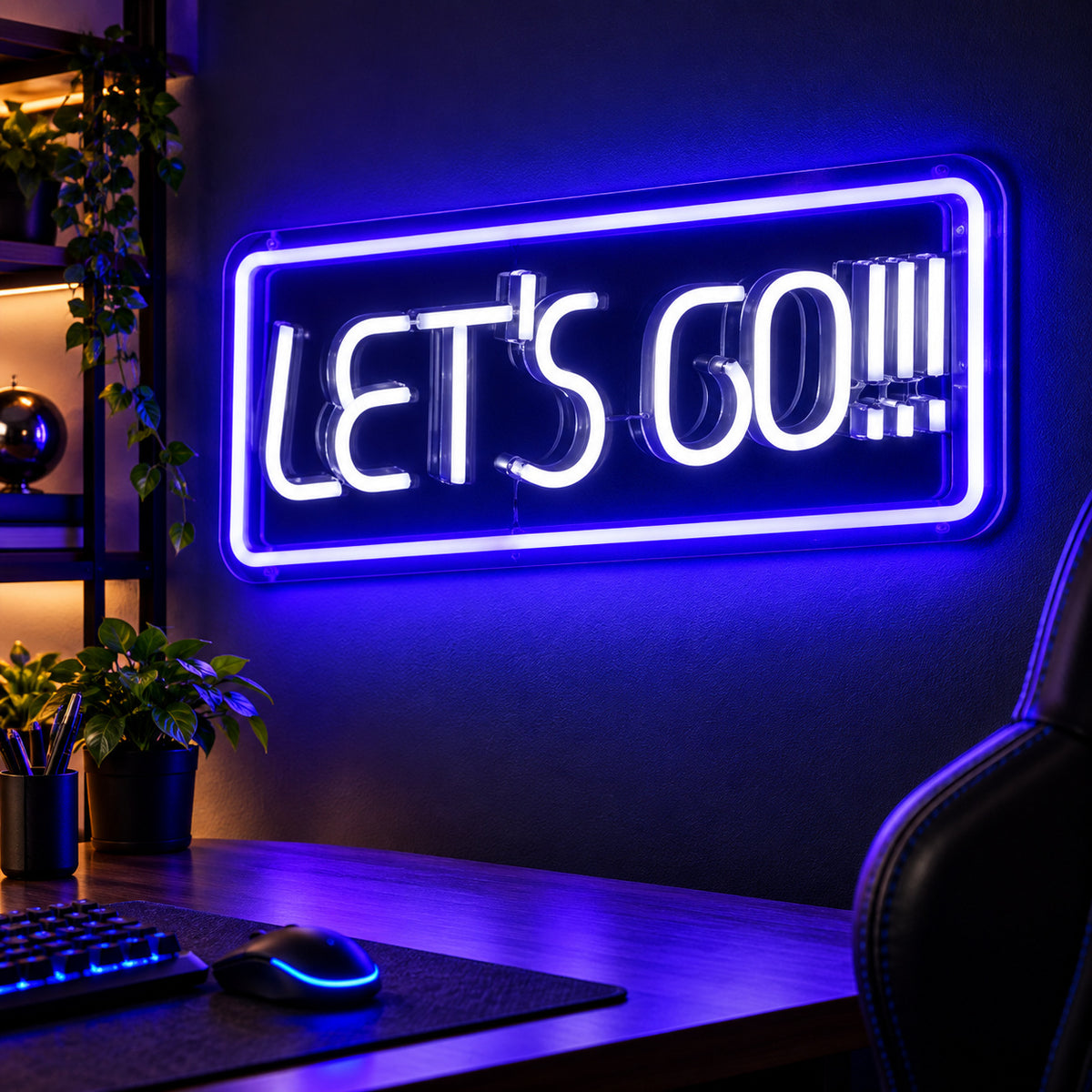 Lets Go LED Neon Sign — image 01