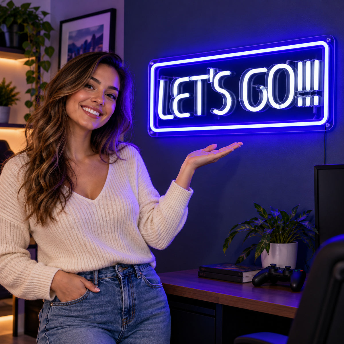 Lets Go LED Neon Sign — image 02