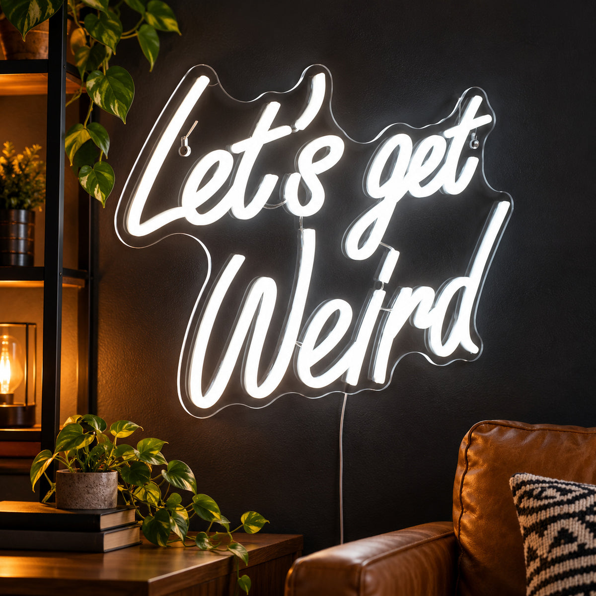 Lets Get Weird LED Neon Sign — image 01
