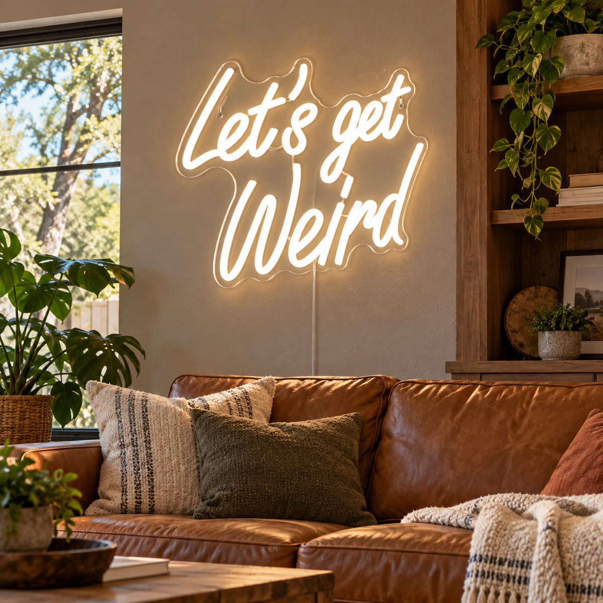 Lets Get Weird LED Neon Sign — image 03