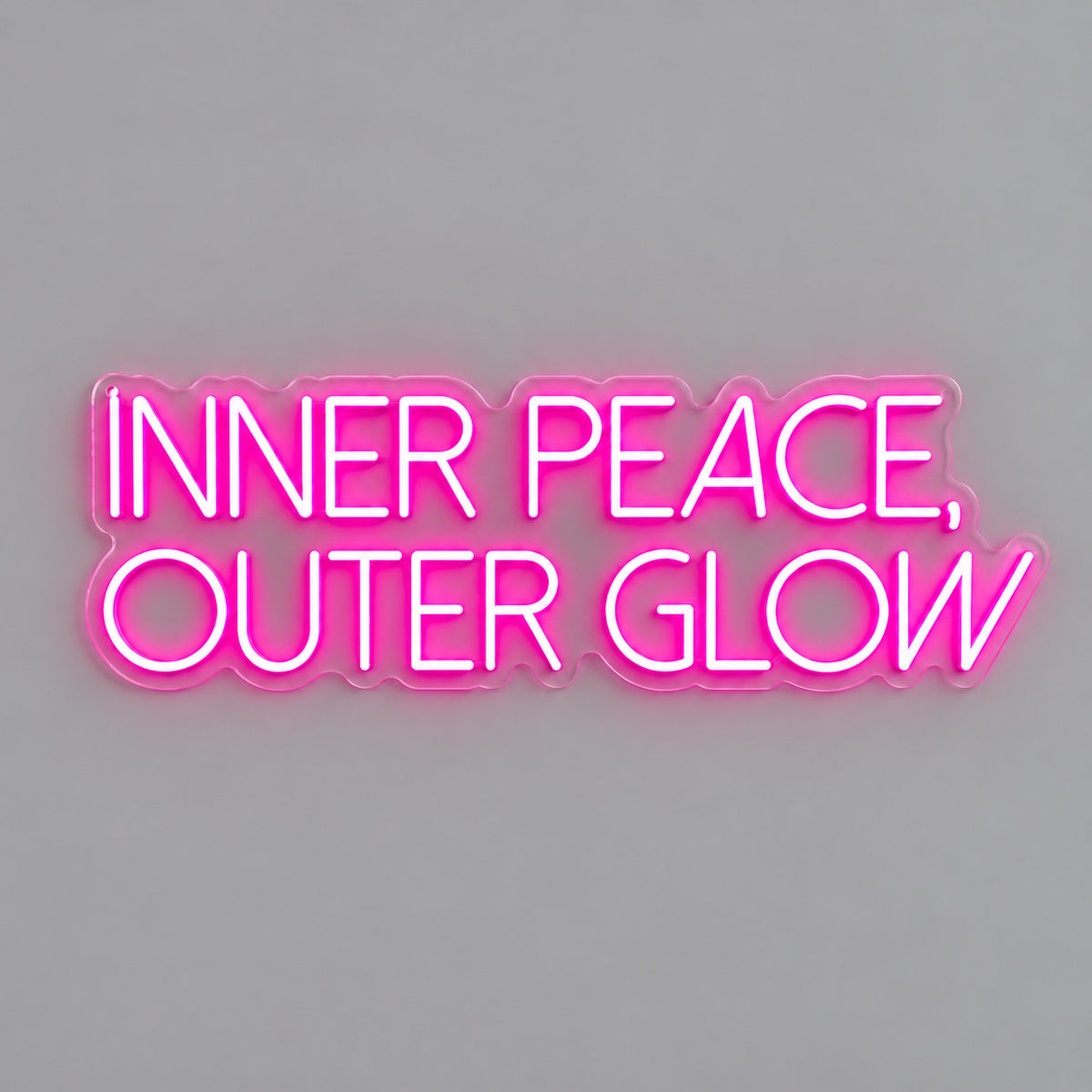 Inner Peace Outer Glow LED Neon Sign — image 06