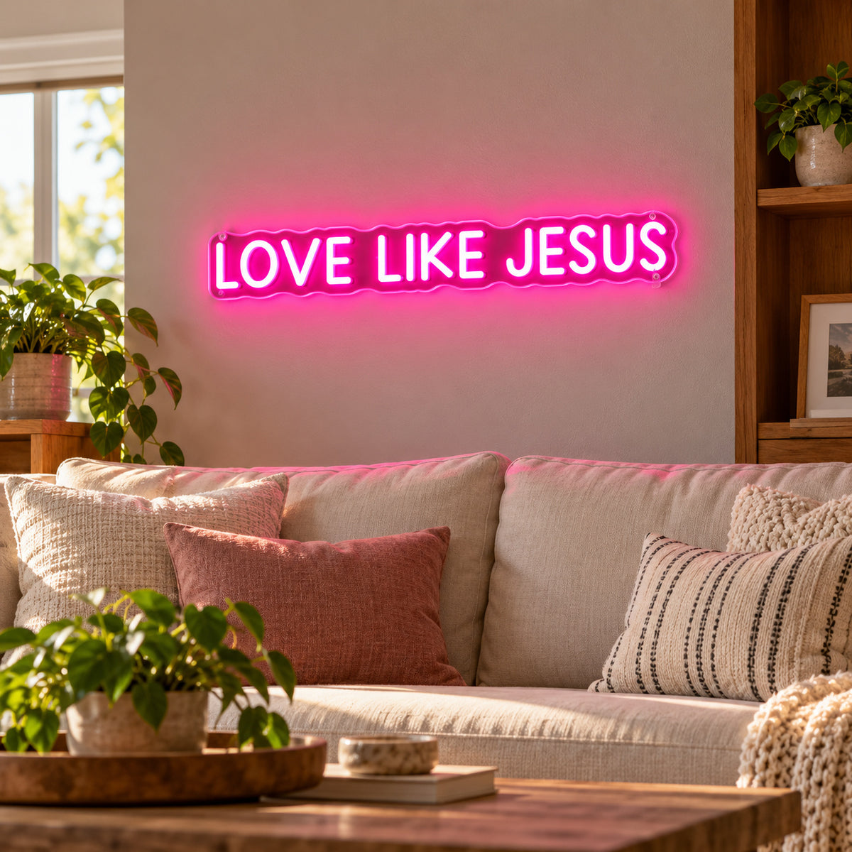 Love Like Jesus LED Neon Sign — image 03