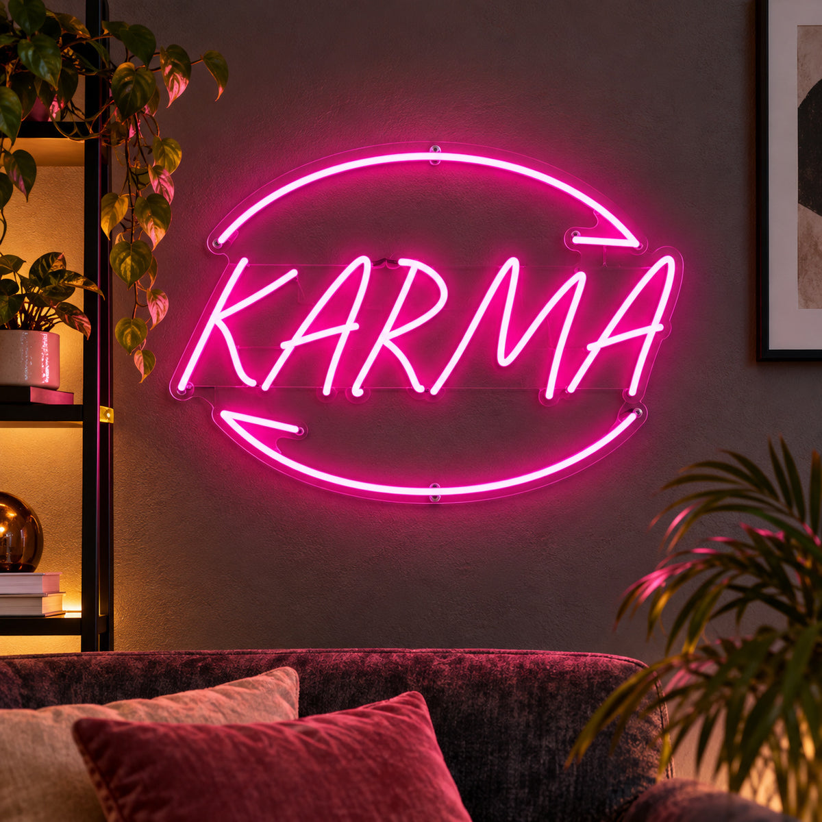 Karma LED Neon Sign — image 01