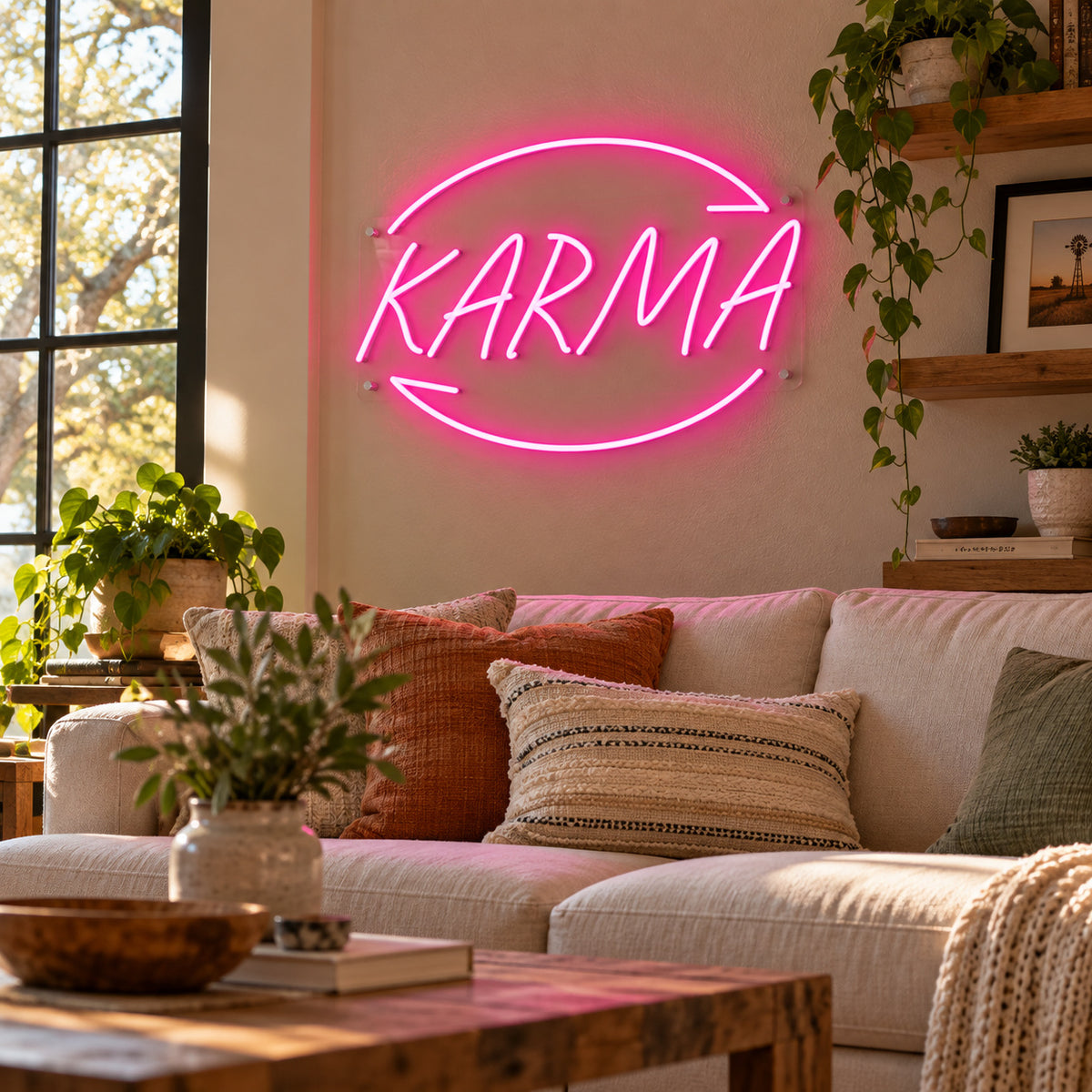 Karma LED Neon Sign — image 03