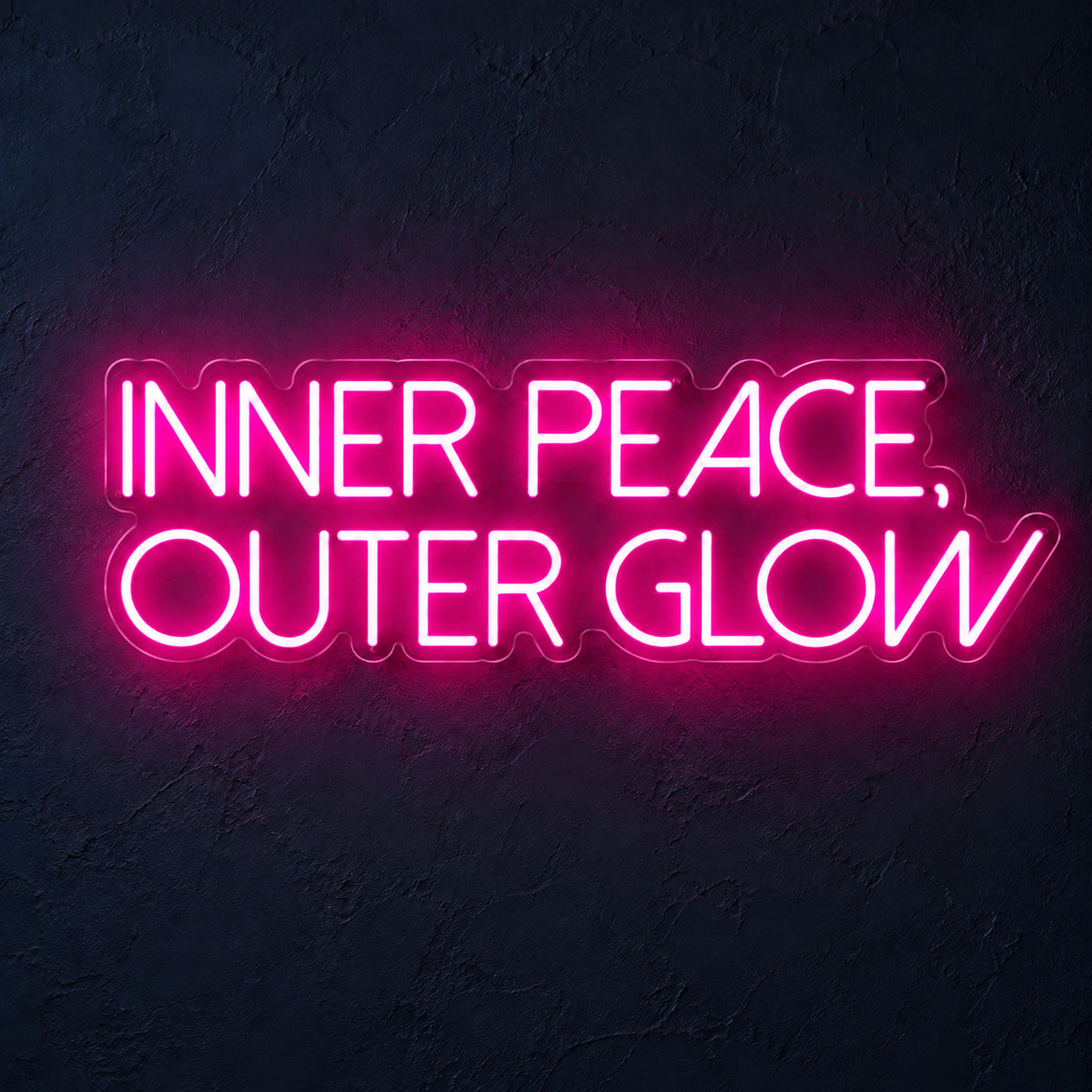 Inner Peace Outer Glow LED Neon Sign — image 01