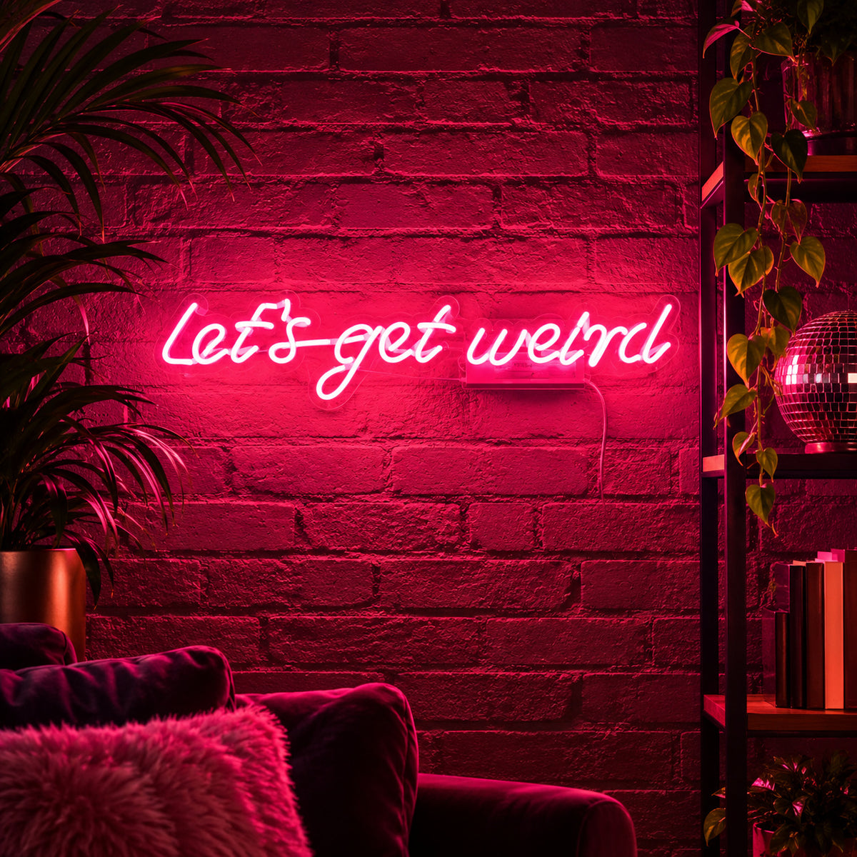 Lets Get Weird Style 045 LED Neon Sign — image 01