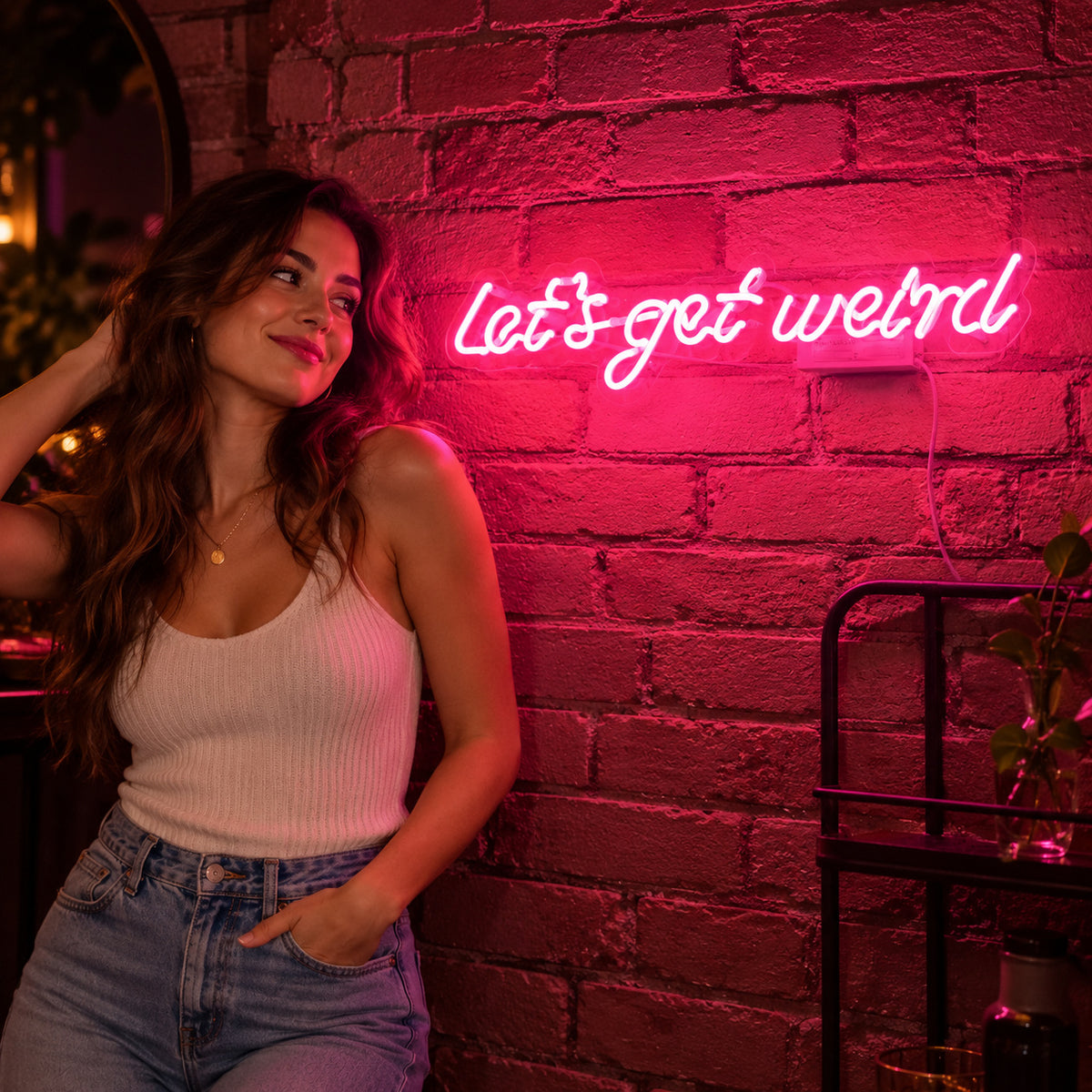 Lets Get Weird Style 045 LED Neon Sign — image 02