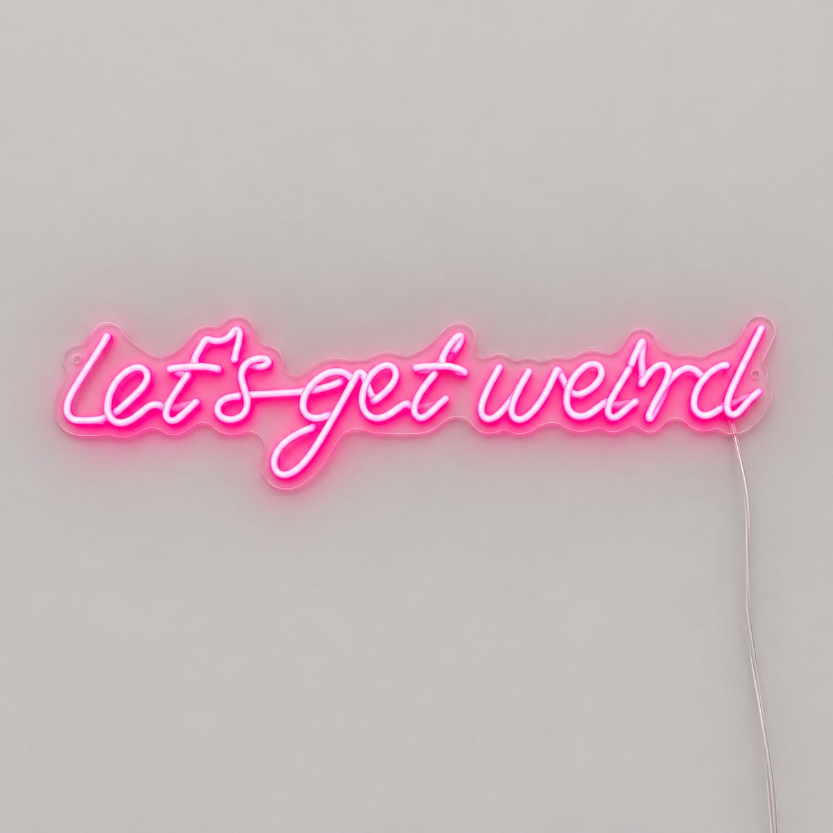 Lets Get Weird Style 045 LED Neon Sign — image 06