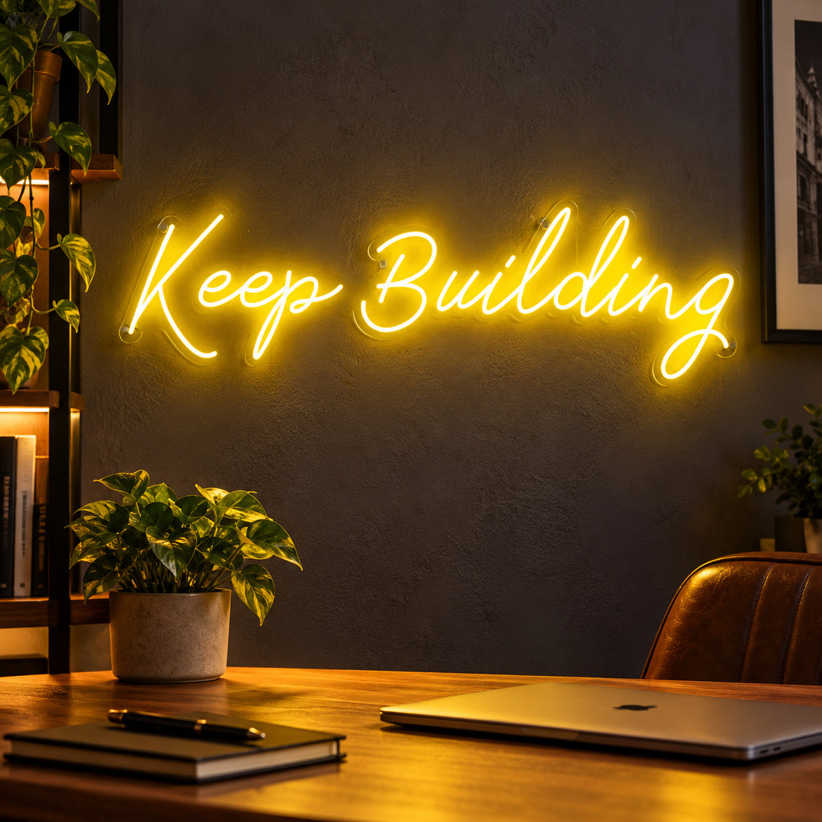 Keep Building LED Neon Sign — image 01