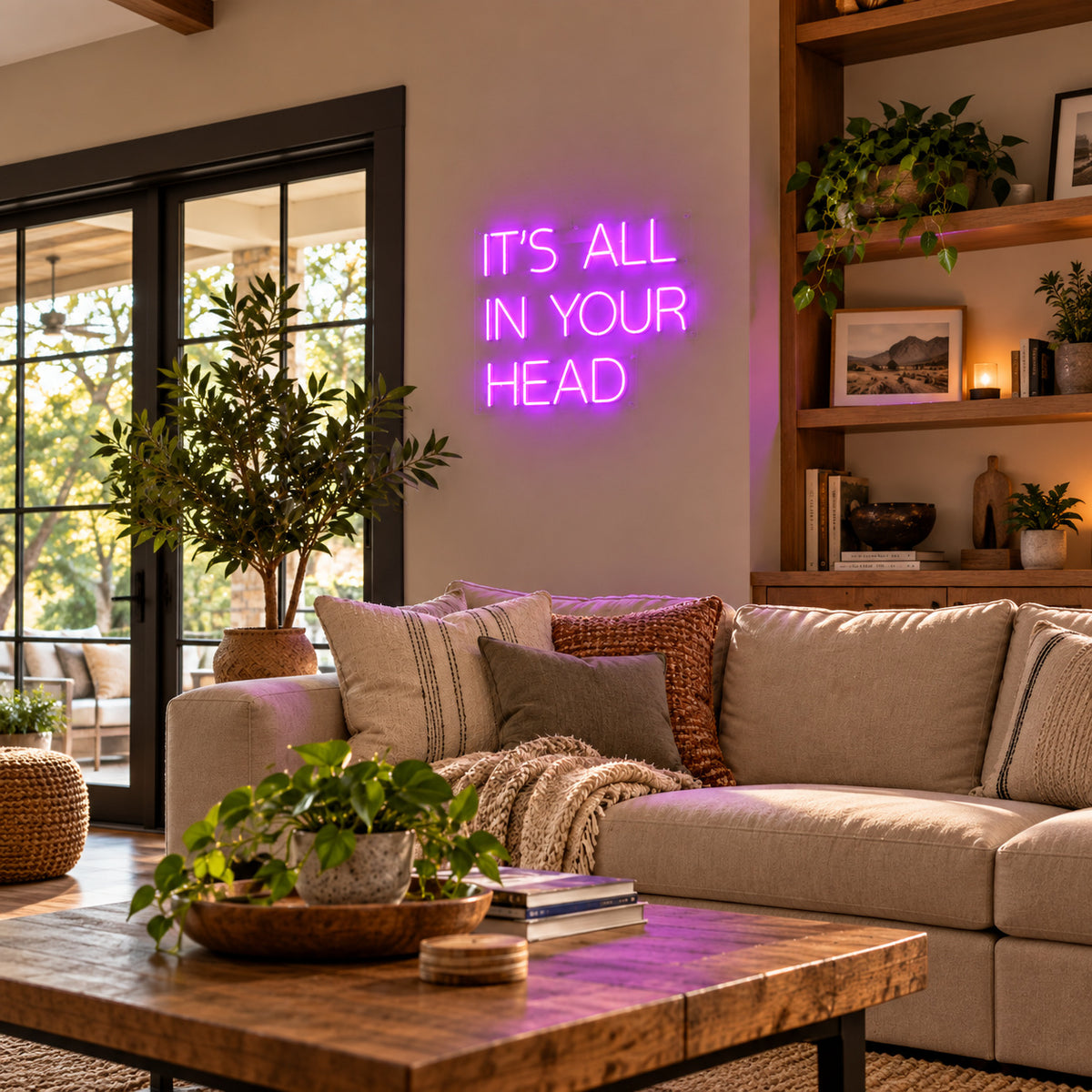 Its All In Your Head LED Neon Sign — image 03