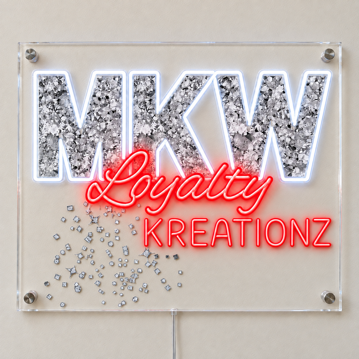 MKW Loyalty Kreationz Custom LED Neon Sign