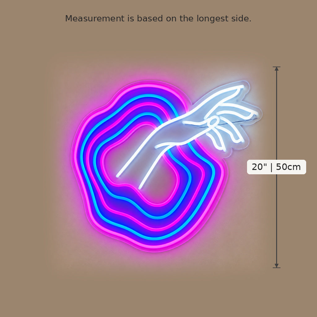 Mano Del Diavolo Hand LED Neon Sign image 5