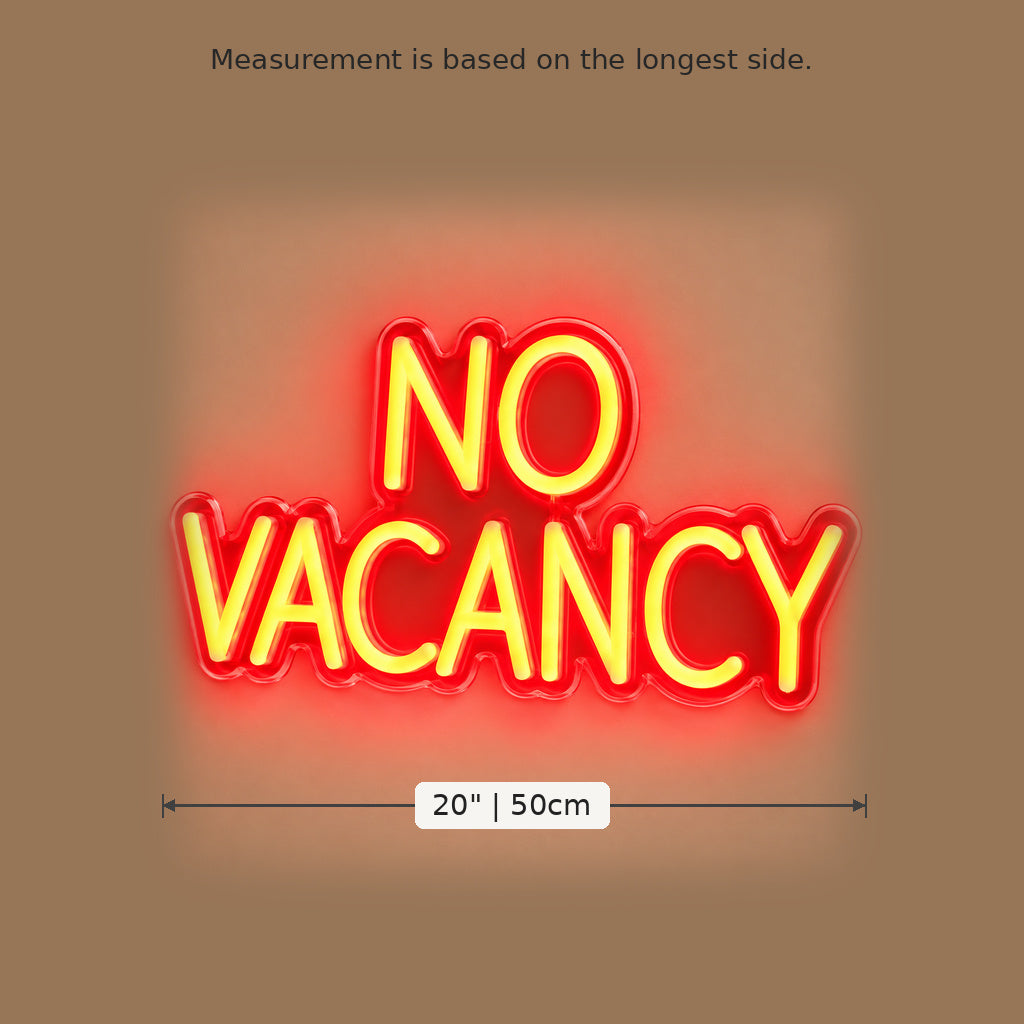 No Vacancy LED Neon Sign image 5