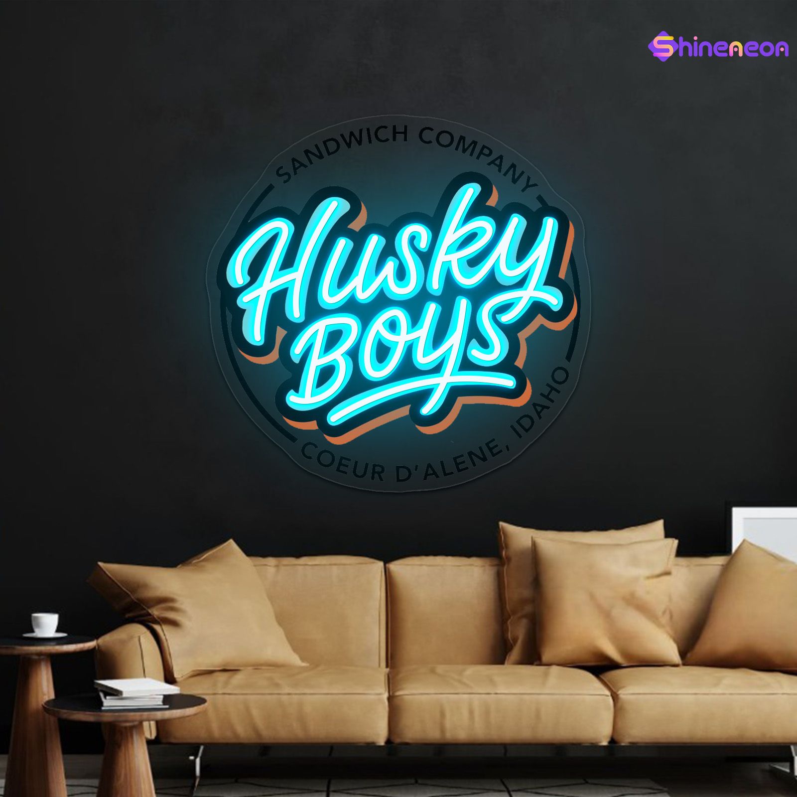 Raffael's Husky Boys Custom Led Neon Sign