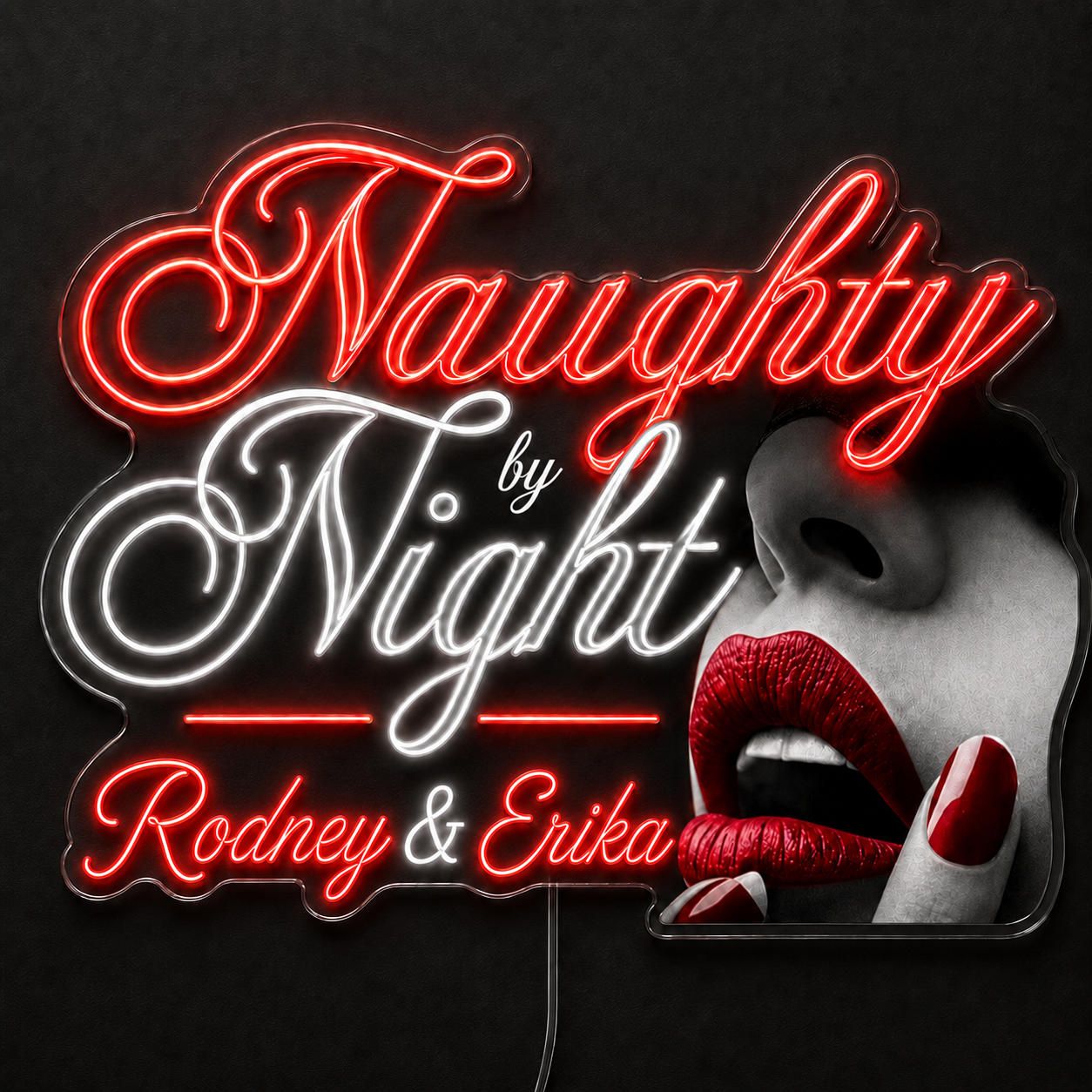Rodney & Erika Custom LED Neon Sign