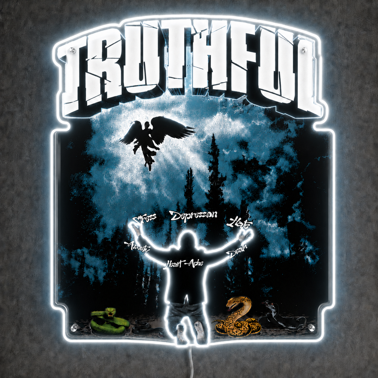 TRUTHFUL Custom Led Neon Sign