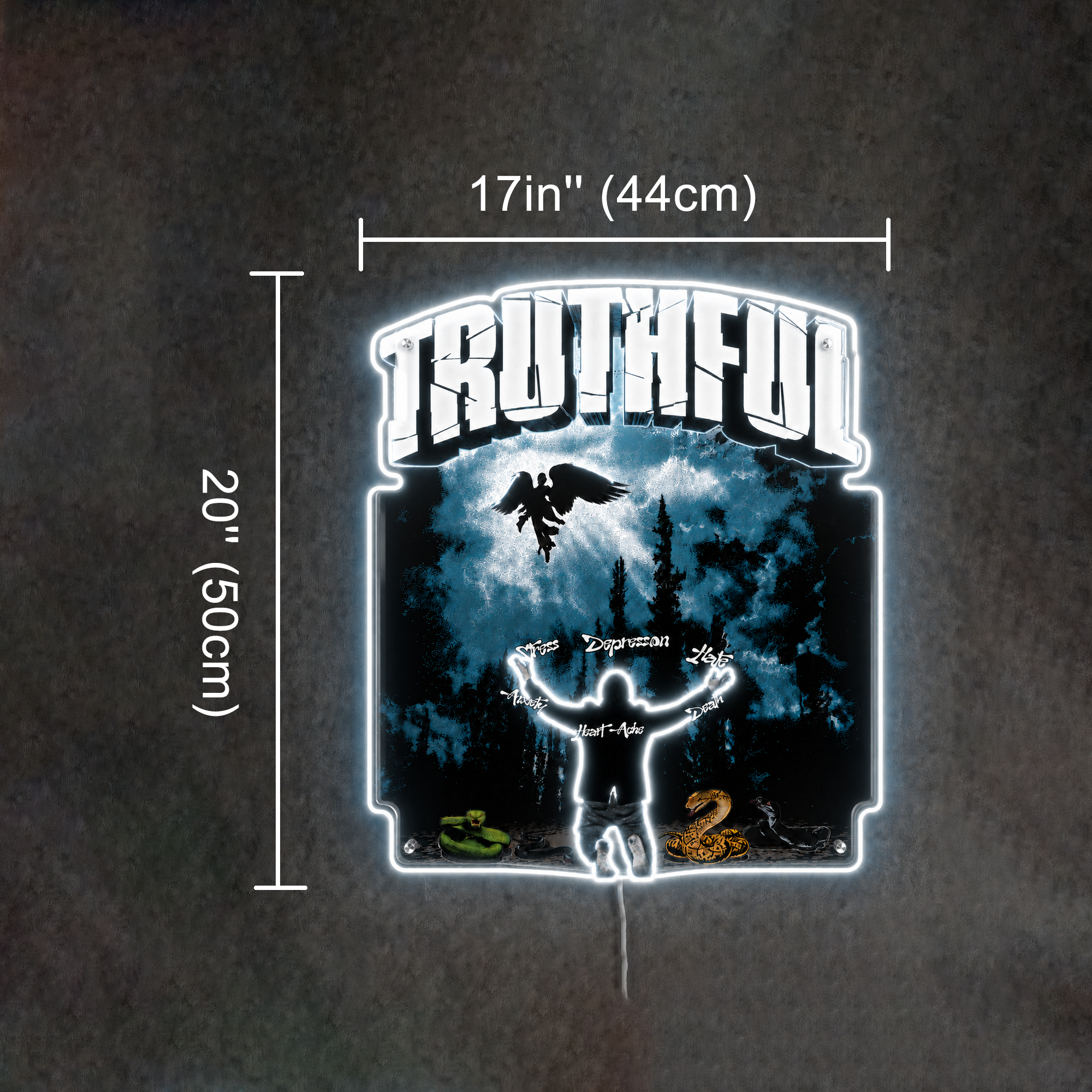 TRUTHFUL Custom Led Neon Sign